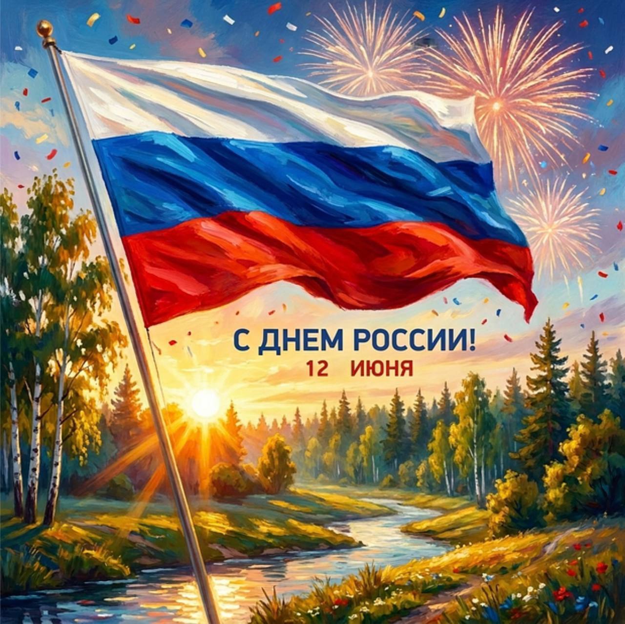 Поздравляем вас с Днём России!